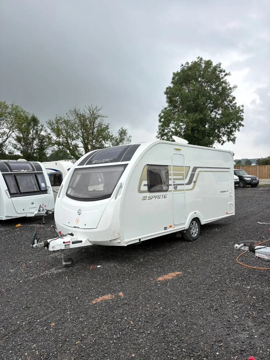 Swift Sprite Alpine 4 Berth Caravan - Image 1