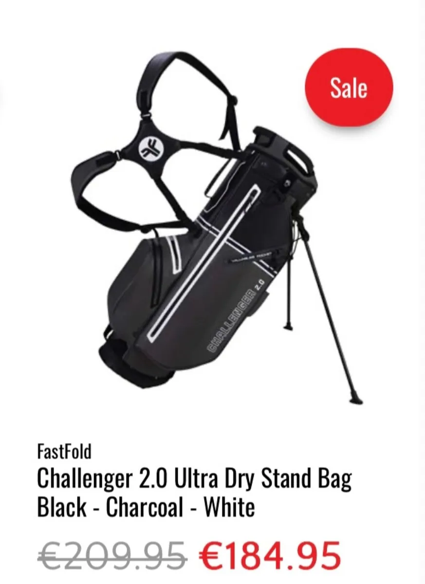 Fastfold golf bag - Image 1