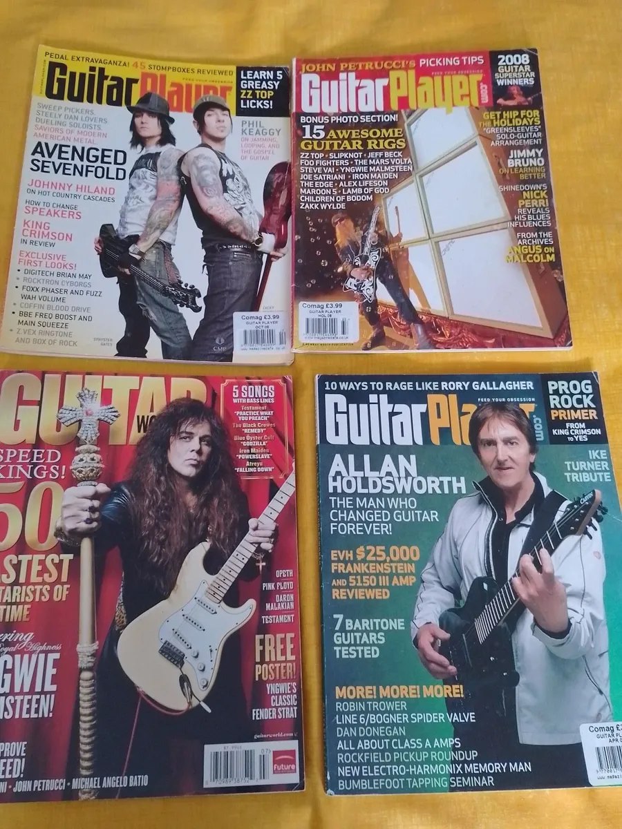 OLD  COLLECTOR GUITAR MAGAZINES. - Image 1