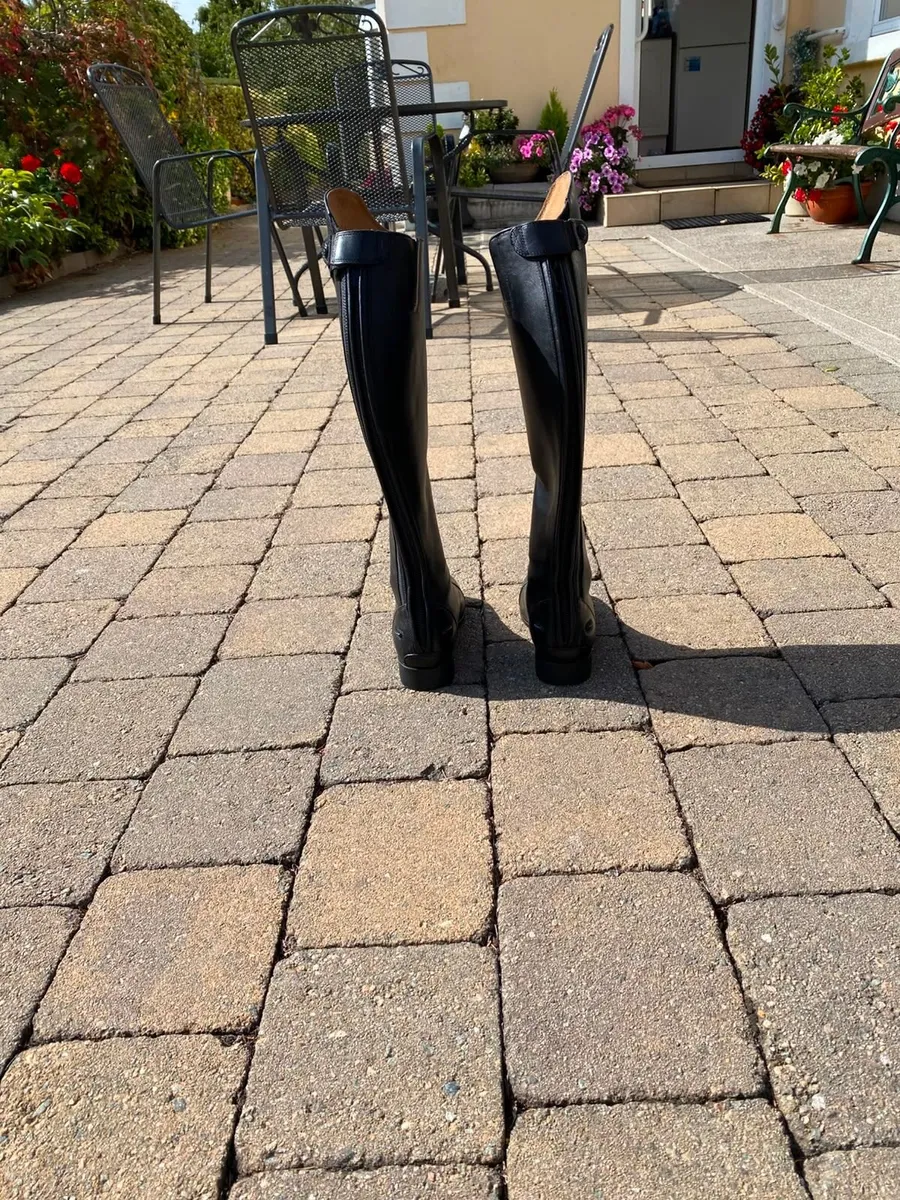 Ariat Tall Leather Riding Boots UK 5 - Image 4