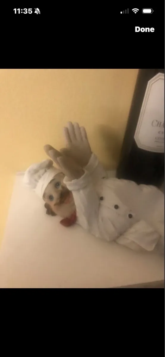 Chef Wine Bottle holder - Image 4