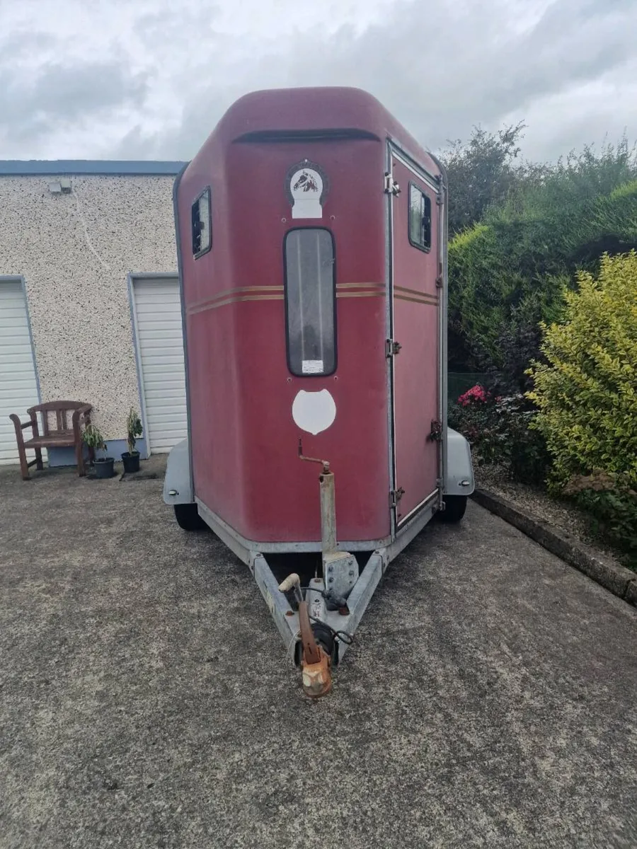2 Horse Vans Fautras Trailer - Image 1