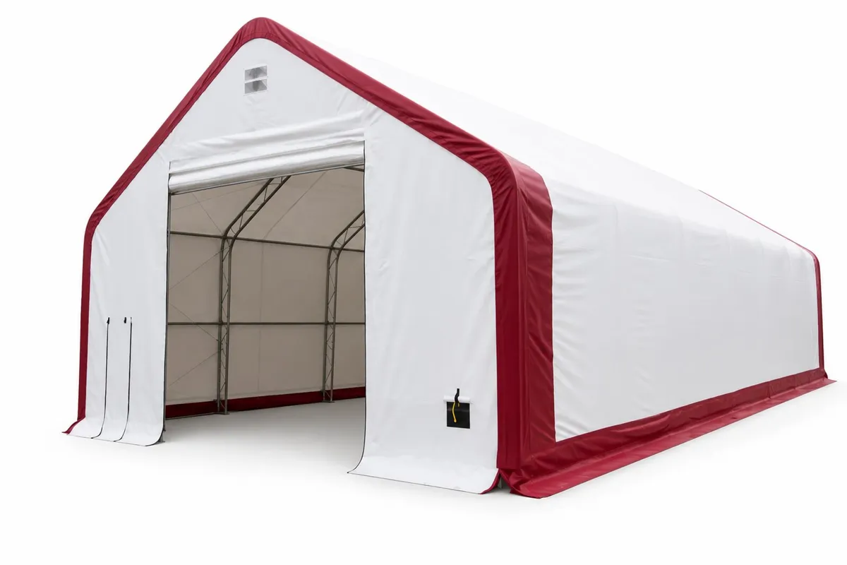 30ft x 60ft Double Truss Storage Tent 710g Pvc - Image 1