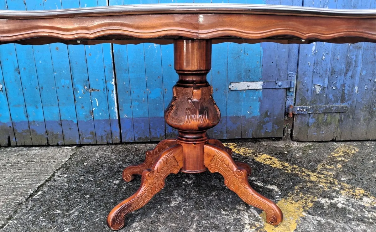 Italian Style Marquetry Table - Image 2
