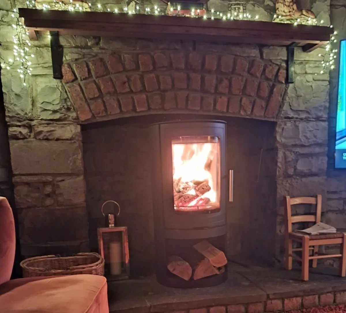 Ecoflame Wood Stove - Image 1