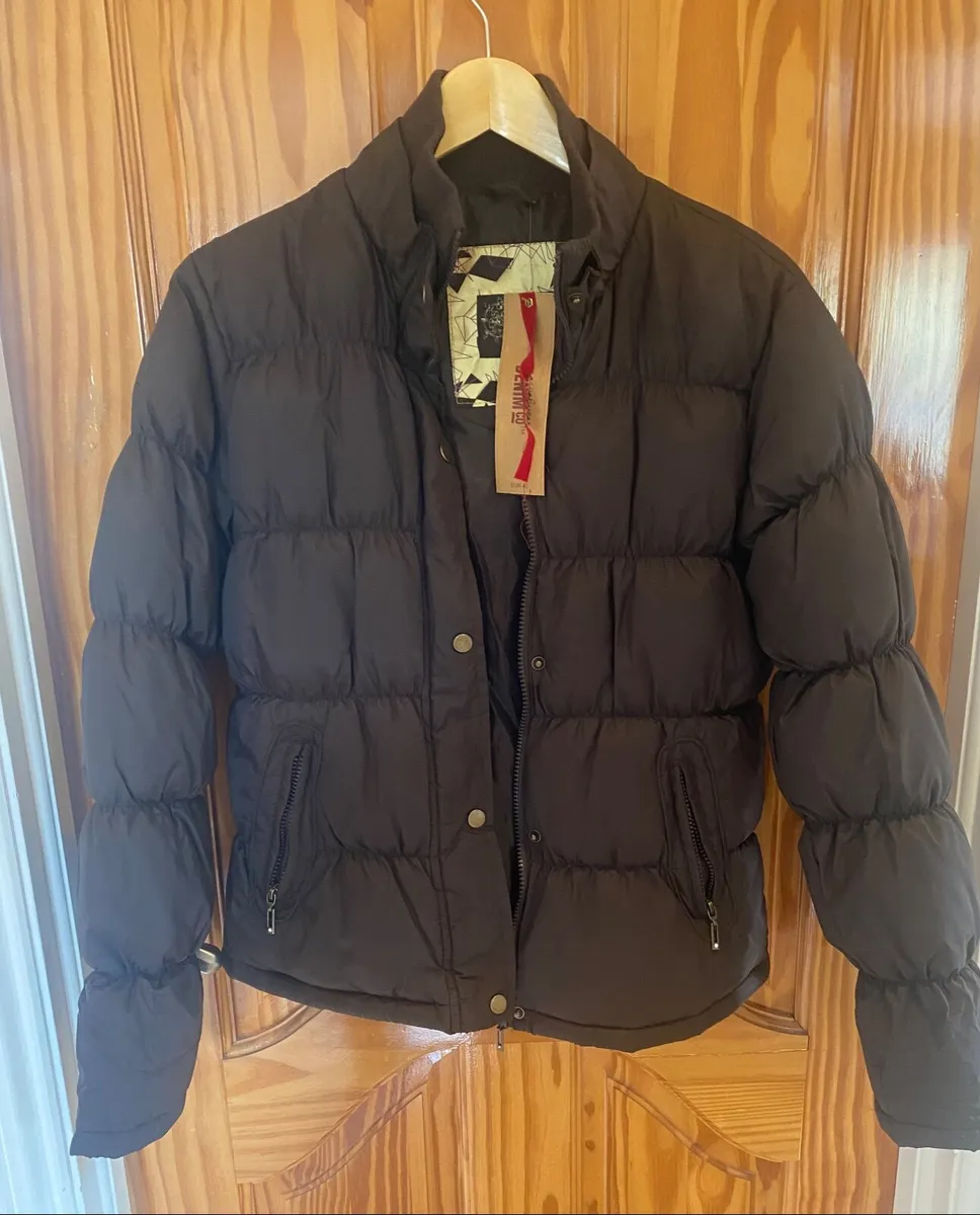 Ladies jacket chocolate brown - Image 1