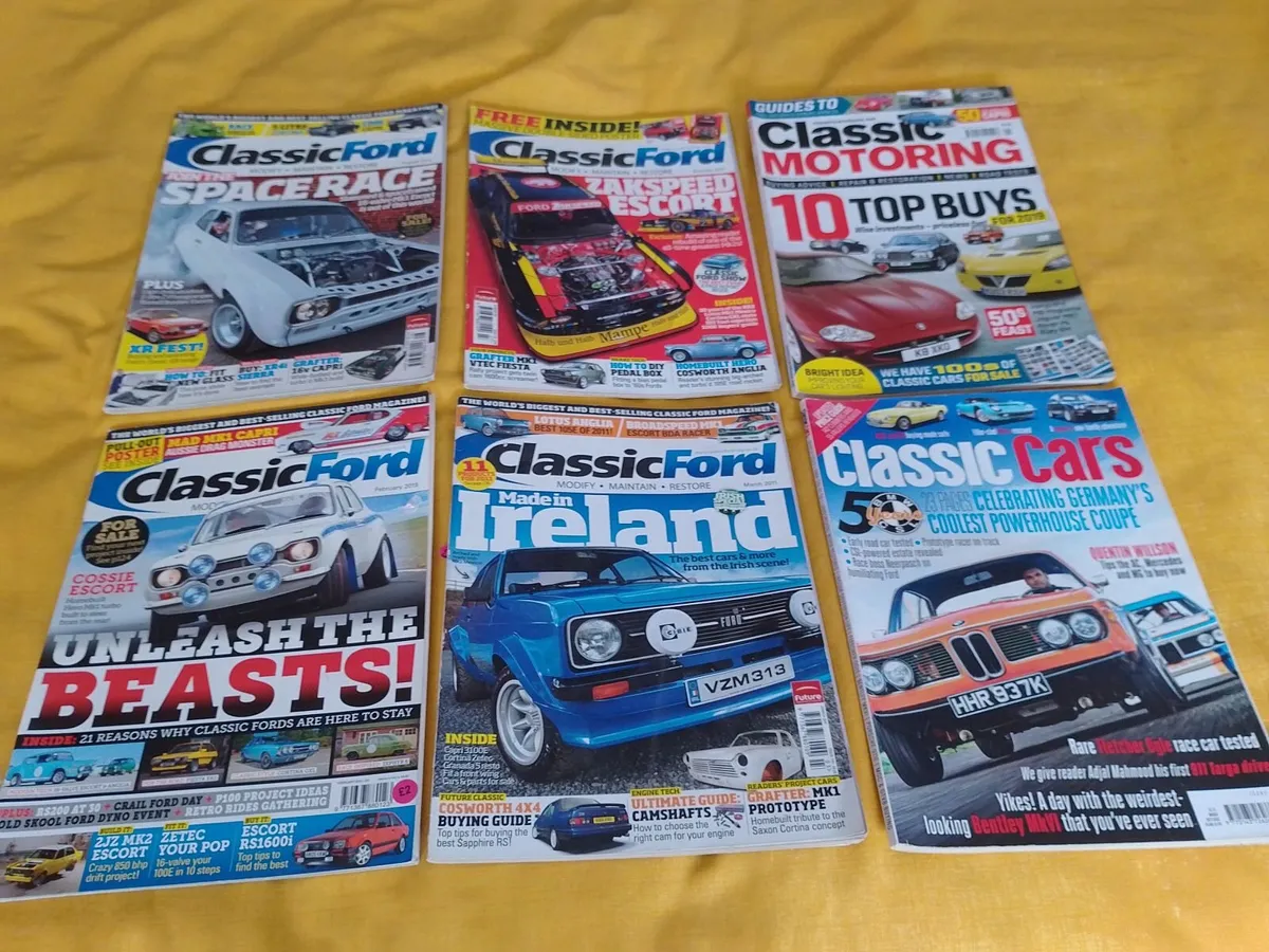RARE IRISH SPECIAL CLASSIC FORD MAGAZINE 2011. - Image 2