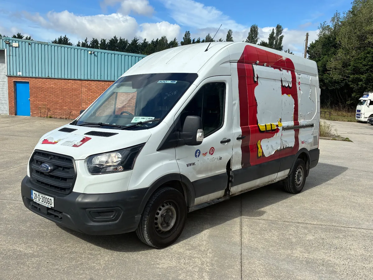 2021 Ford Transit lwb extra high roof - Image 3