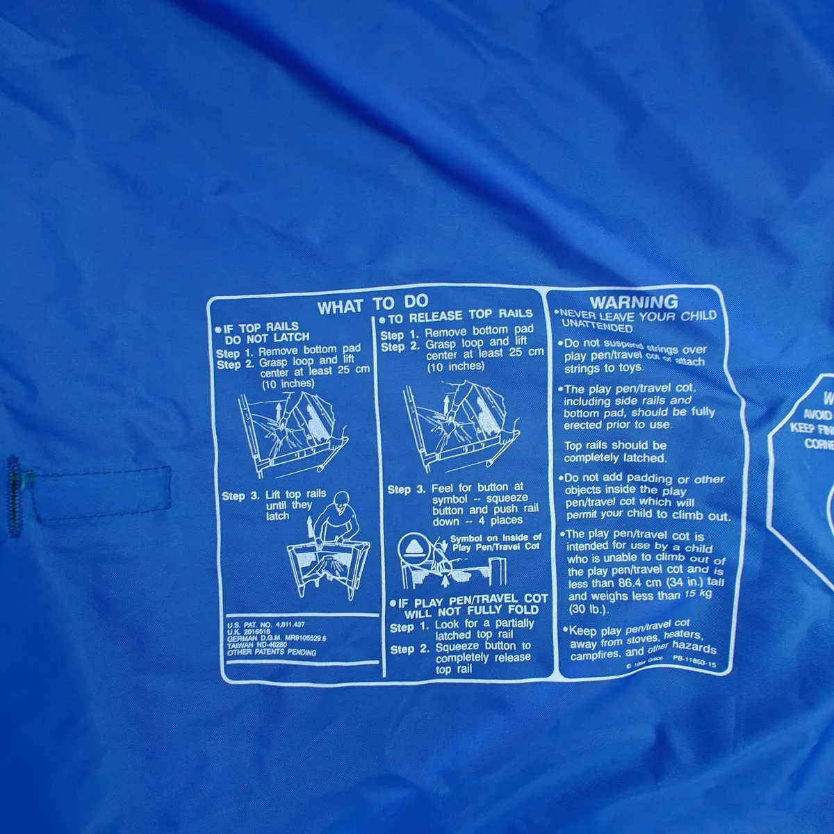 Travel cot/play pen, useful, clean & perfect - Image 1
