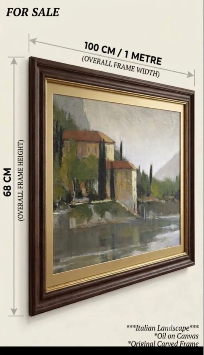 Beautiful Very large painting only €55 - Image 3