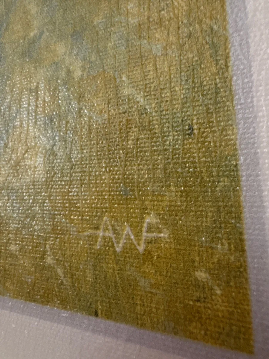 Lovely large  painting- quality piece - Image 3