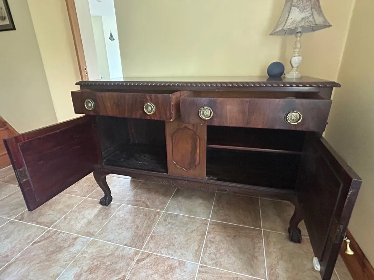 Vintage Mahogany Sideboard - Image 4