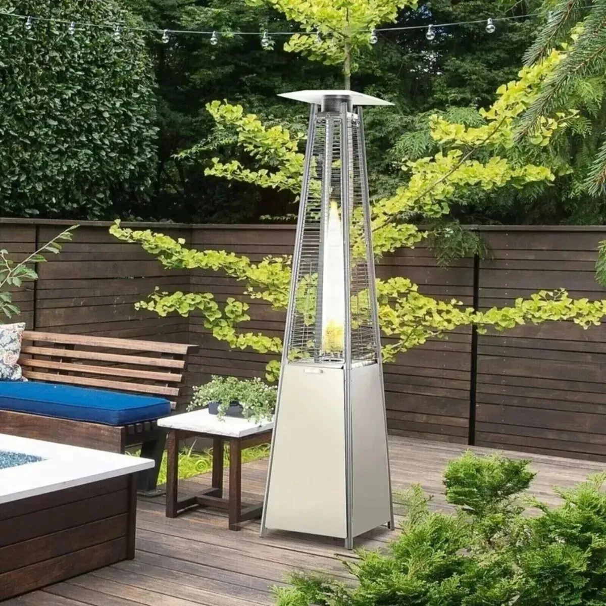 13kW Pyramid Gas Patio Heater - Image 1
