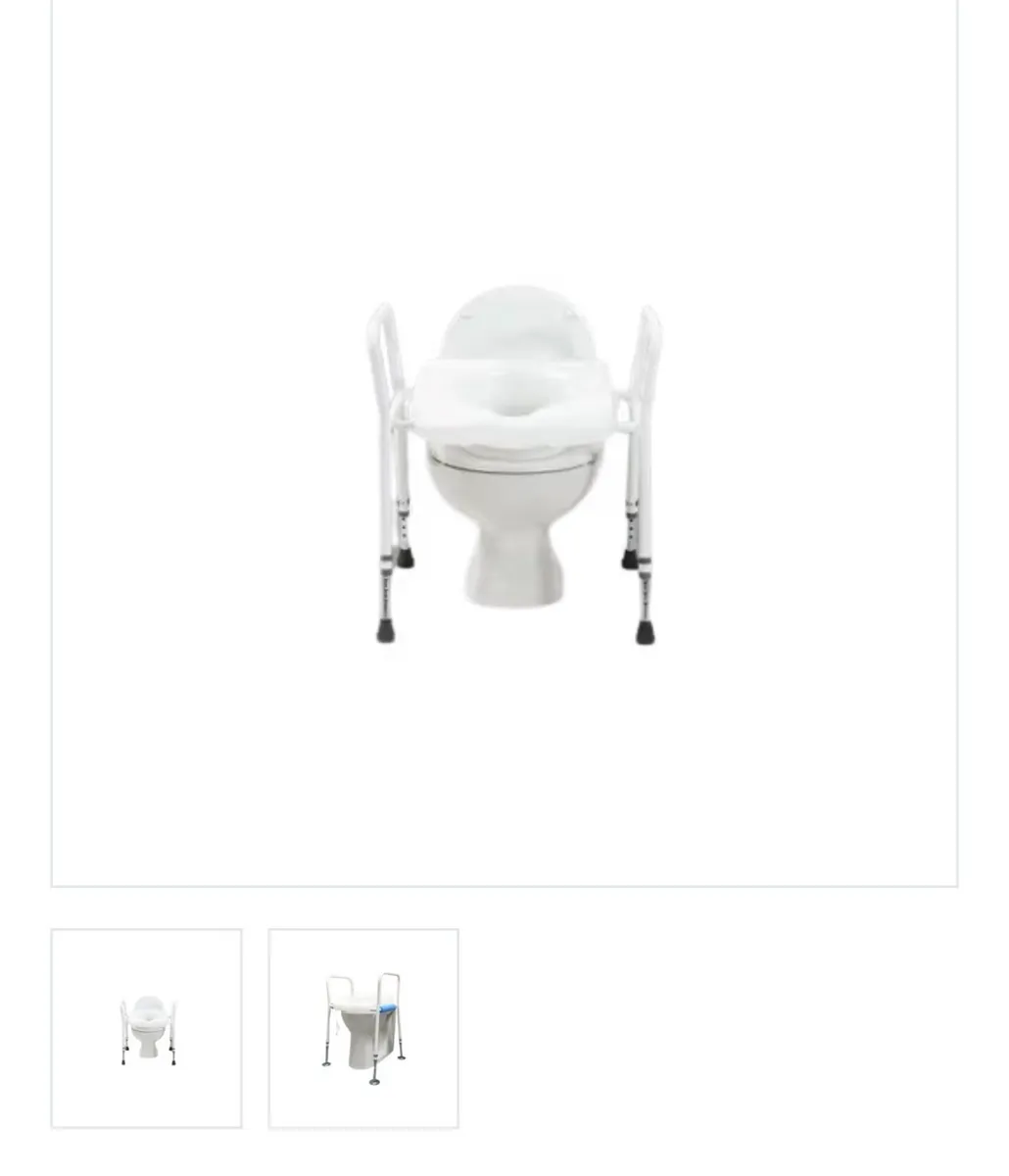 Medguard Raised Toilet Seat Frame - Image 1
