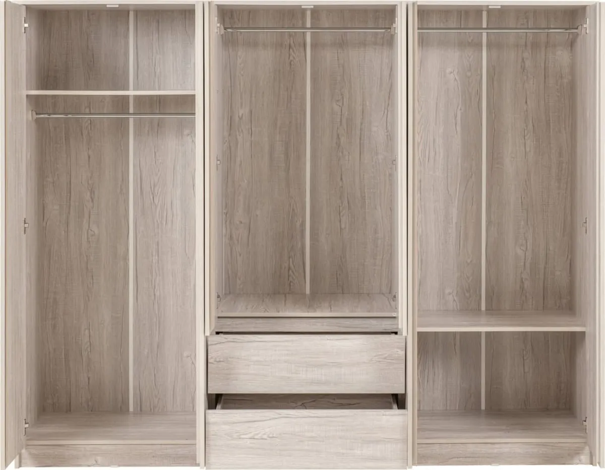6 DOOR WARDROBES - Image 2