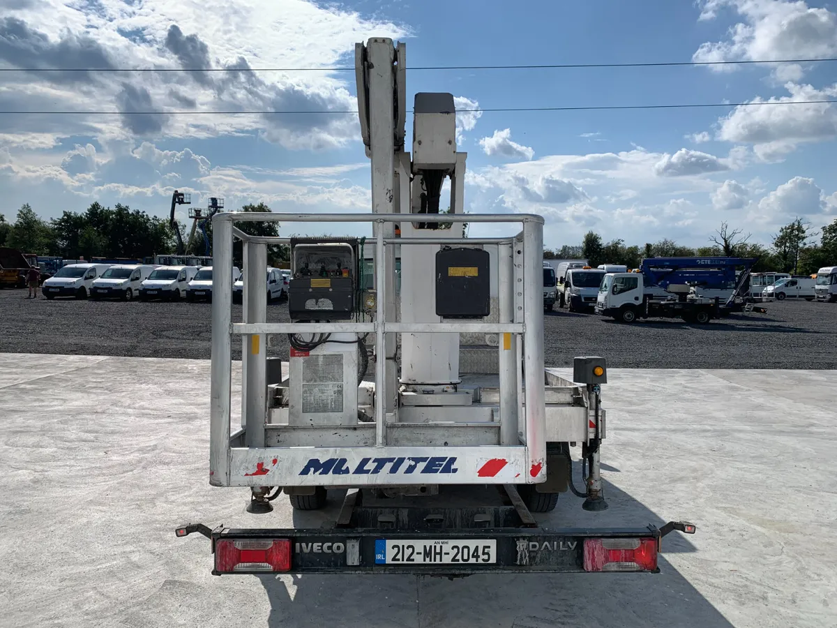 2021 IVECO DAILY 3.5T CHERRY PICKER HOIST FOR AUCT - Image 4