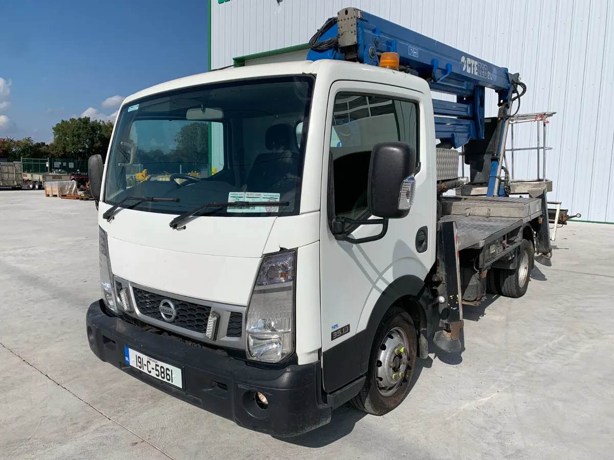 2019 NISSAN CABSTAR 3.5T CHERRY PICKER HOIST - Image 1