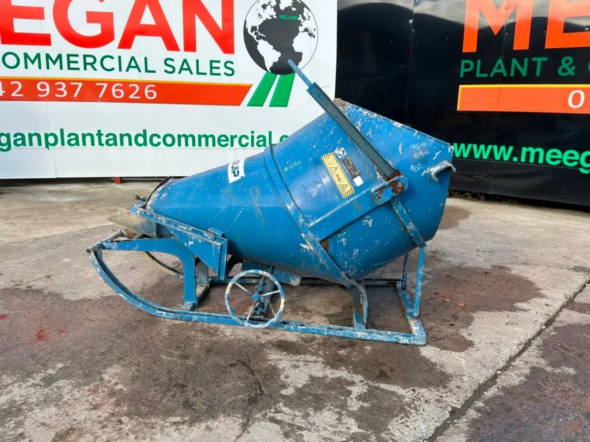 2022 Conquip 1000 litre Concrete pouring skip..... - Image 4