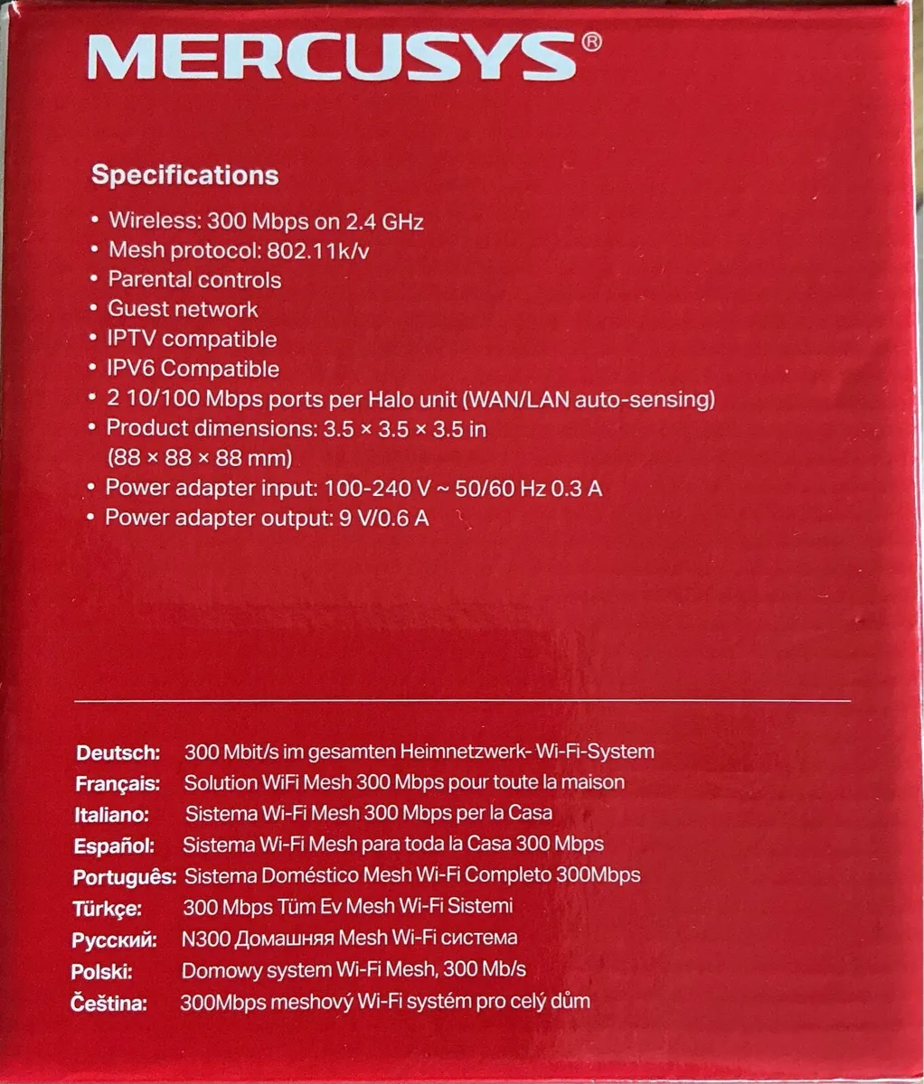 Mercusys 300 mbs Whole Home Mesh Wi-Fi System - Image 4