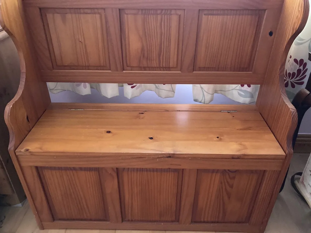 Wardrobe , Monks Chair , Headboard ( Single) - Image 4