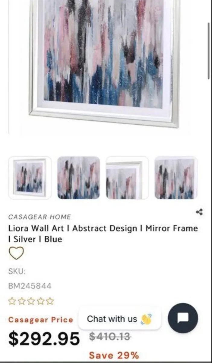 V.Large Luxury Abstract Wall Art - Image 3