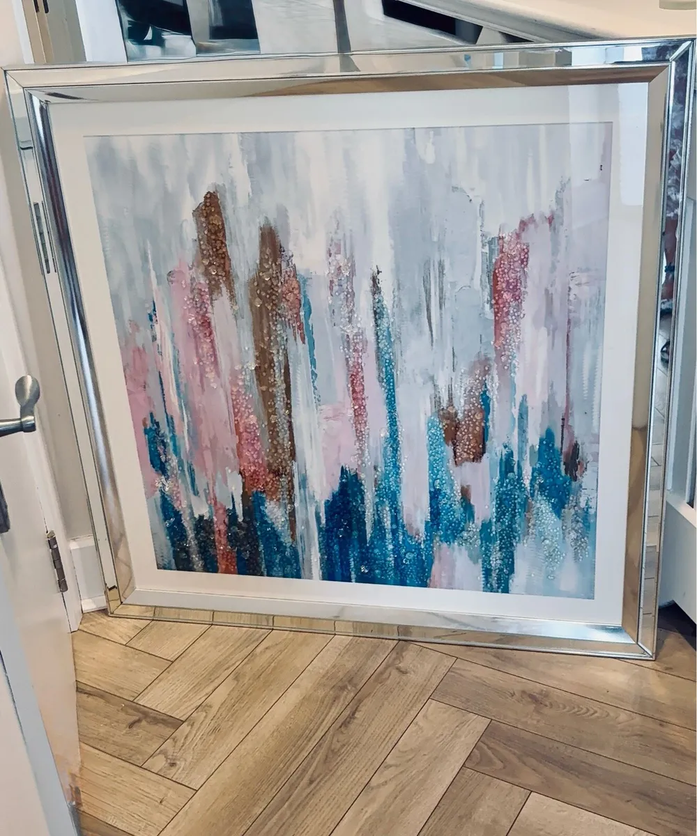 V.Large Luxury Abstract Wall Art - Image 1