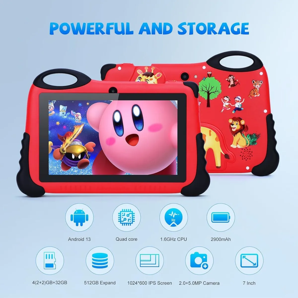7-Inch Android Tablet – 32GB, 2GB RAM, WiFi - Image 2