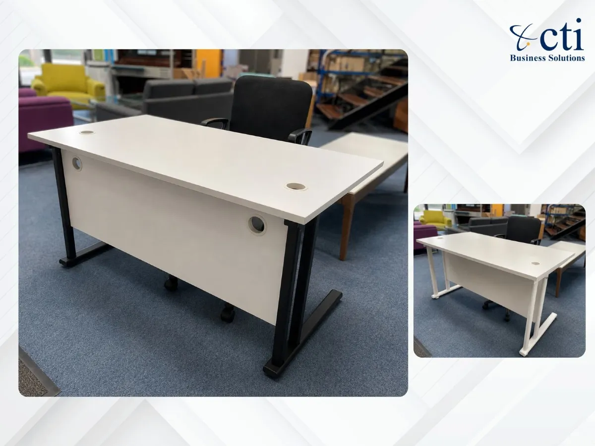 20 X 1400MM Office Desks - 2 Options - Image 2