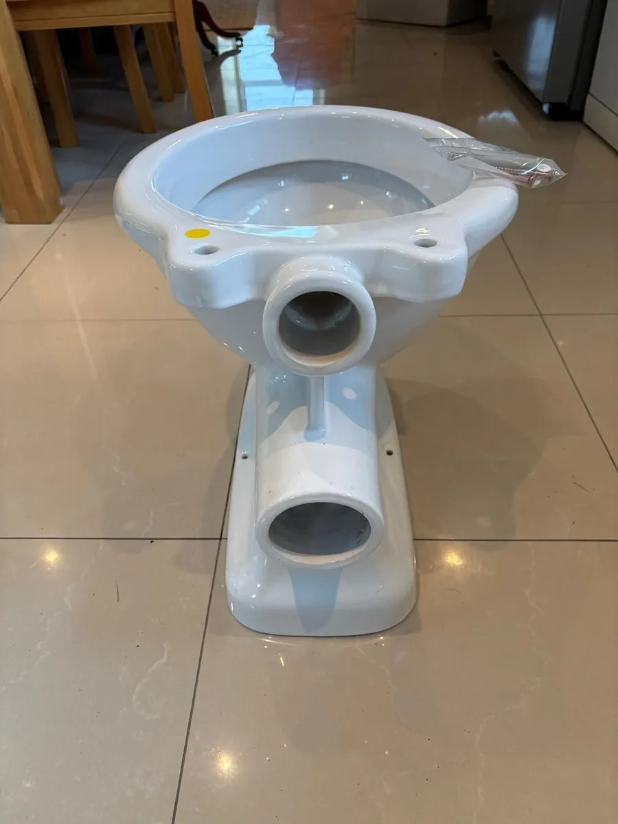 2x New Imperial Bathrooms Etoile Low Toilet Pans - Image 1