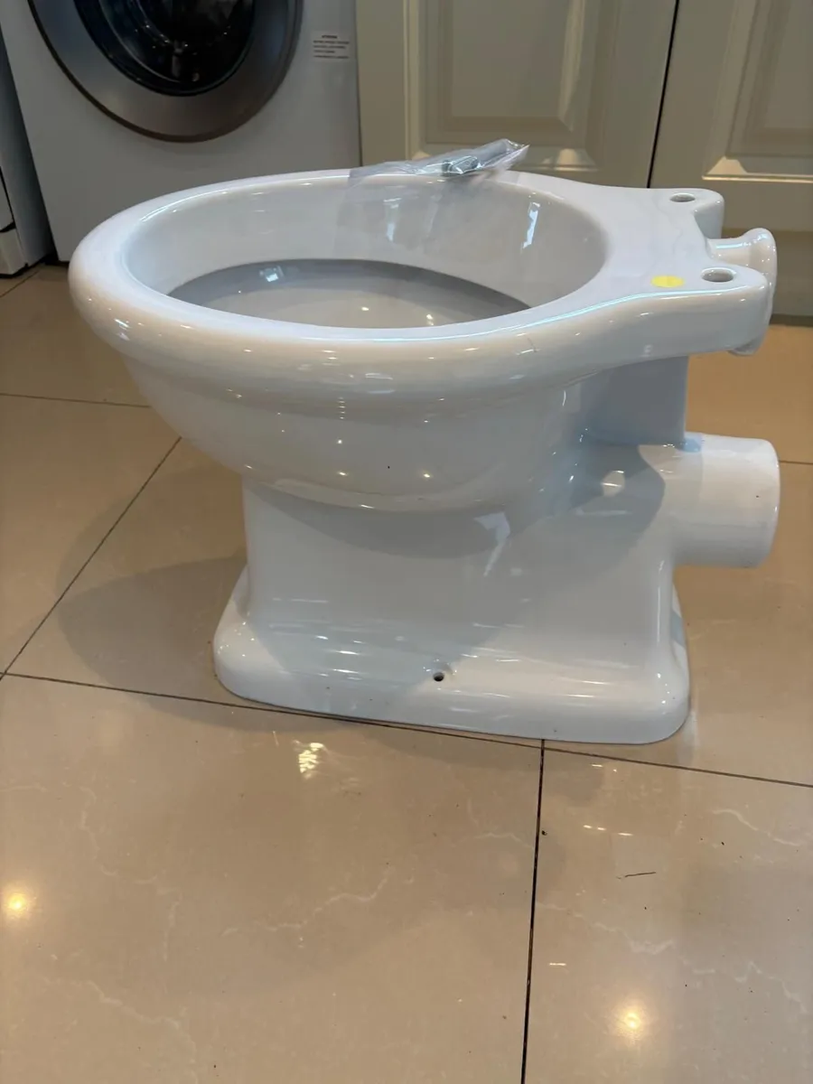 2x New Imperial Bathrooms Etoile Low Toilet Pans - Image 2