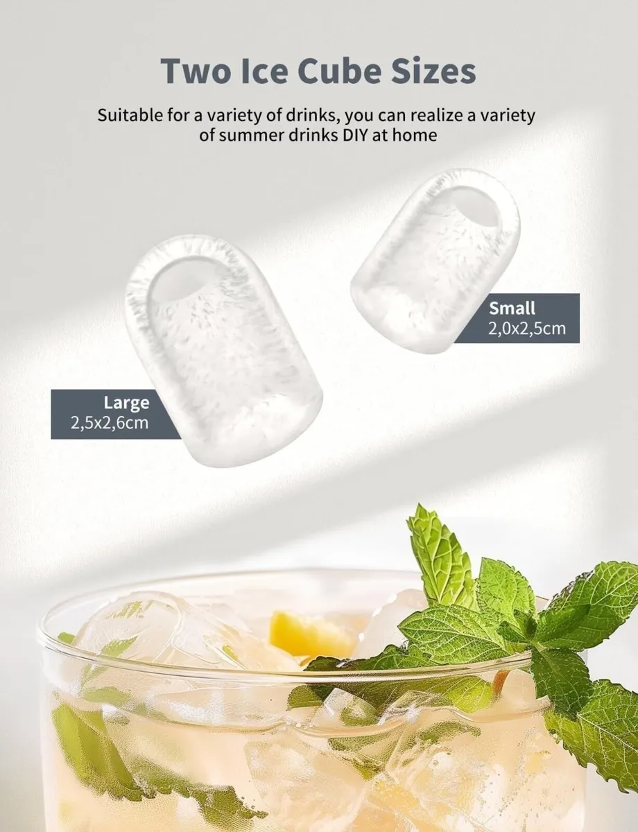 Countertop Fast Ice Maker Machine  - Image 2