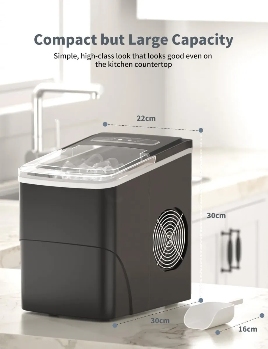 Countertop Fast Ice Maker Machine  - Image 4