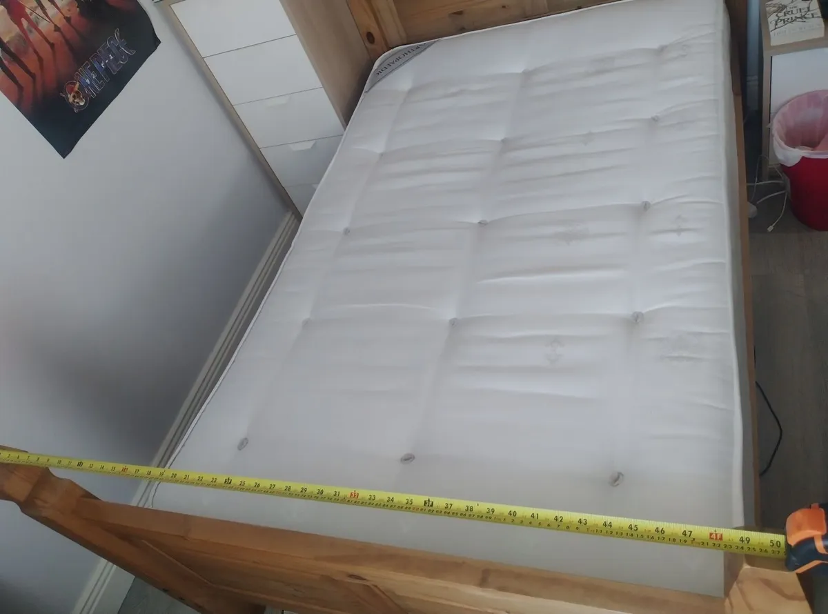 Small Double Bed and Matress - Perfect Condition - Image 2