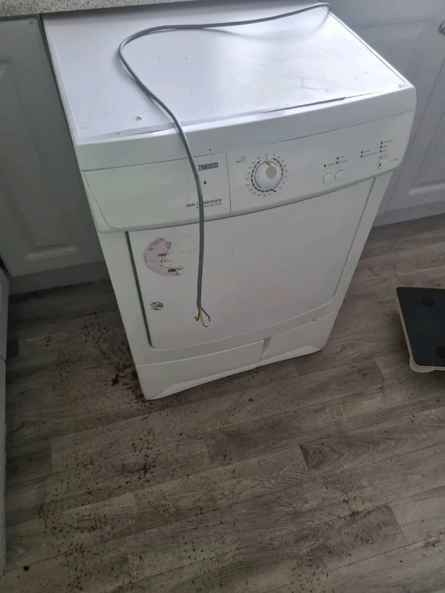 Zanussi dryer drum rolling not picking the speed