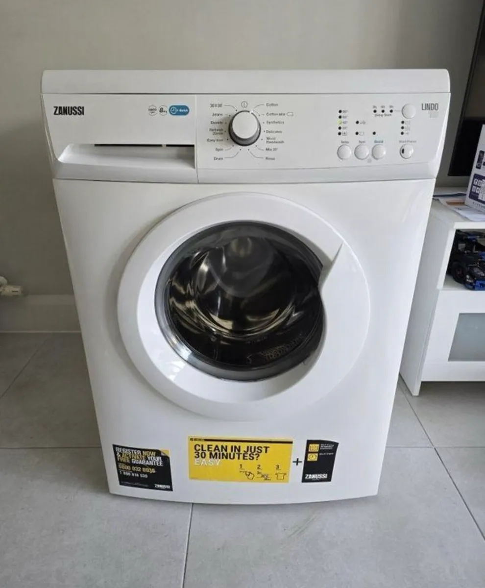 Zanussi 8kg washing machine