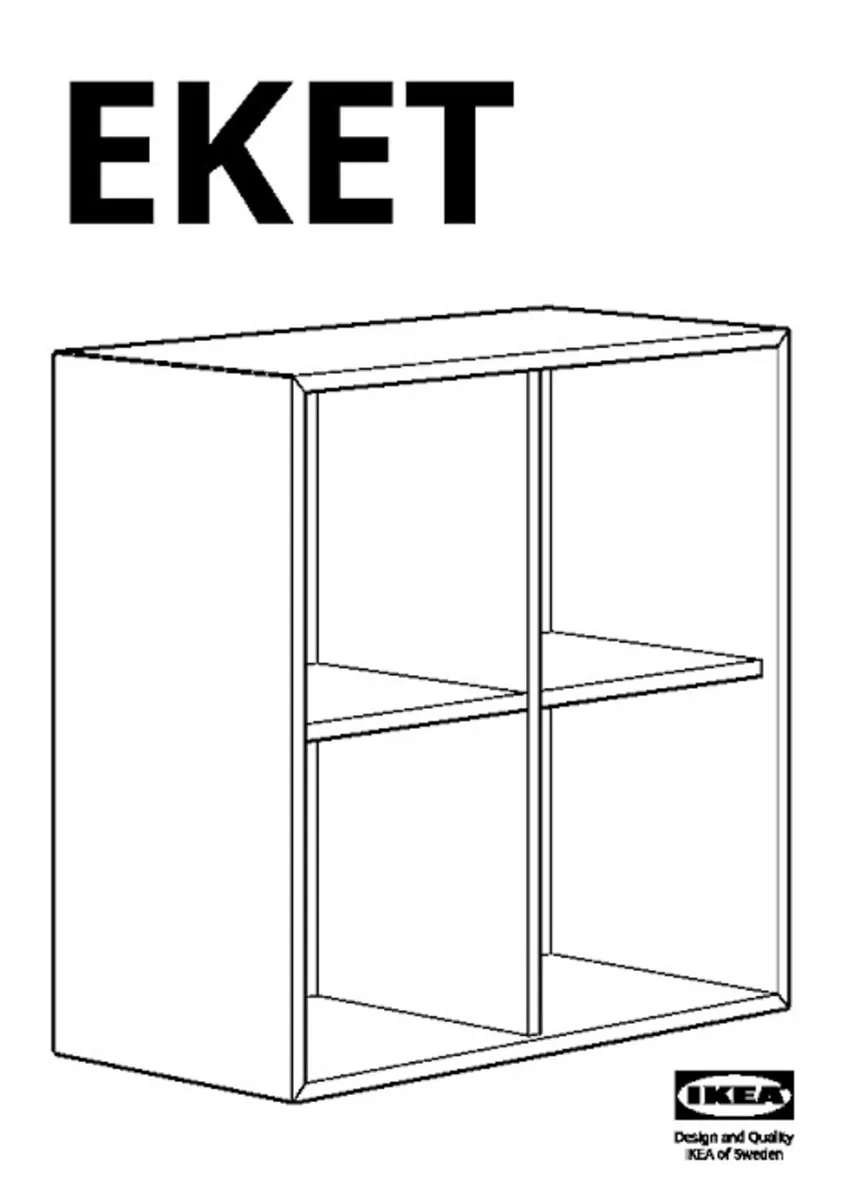 Storage compartment EKET IKEA - Image 2