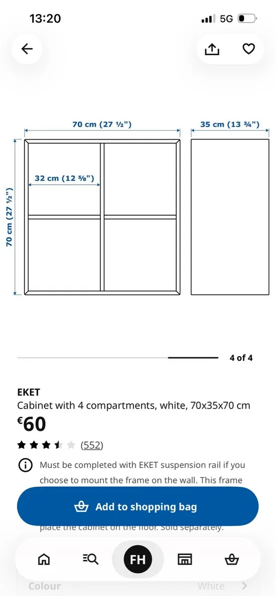 Storage compartment EKET IKEA - Image 3