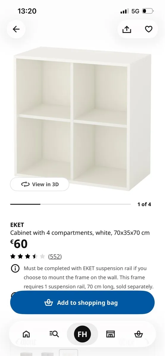 Storage compartment EKET IKEA - Image 4