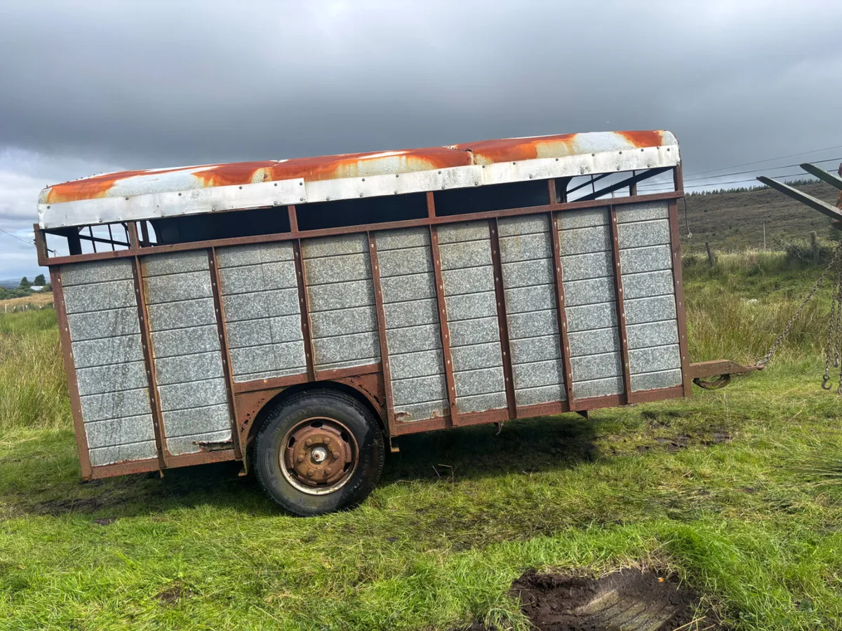 12X6 Tractor livestock Trailer - Image 2