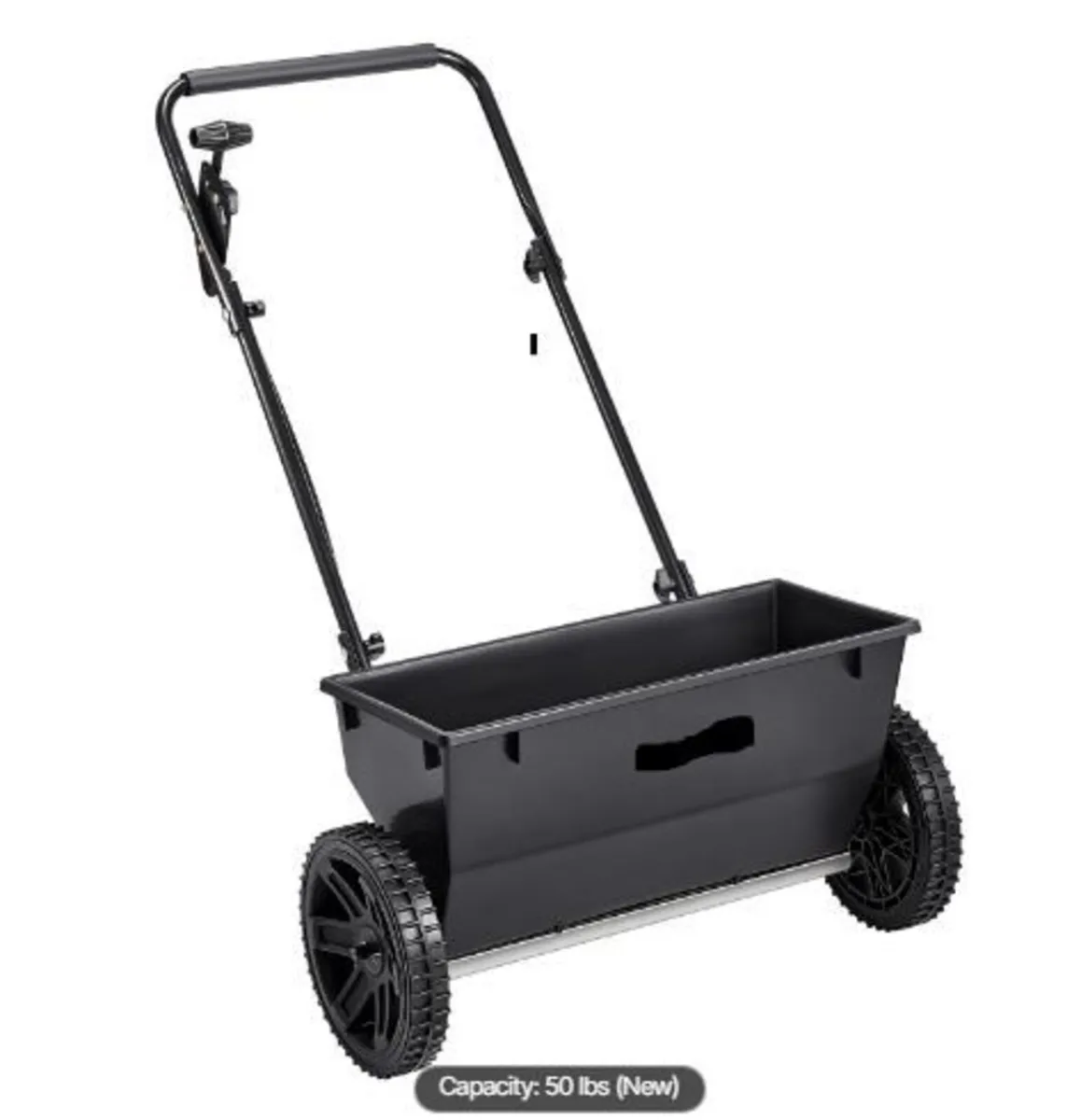 Walk-Behind Push Spreader, 50LBS Capacity - Image 4