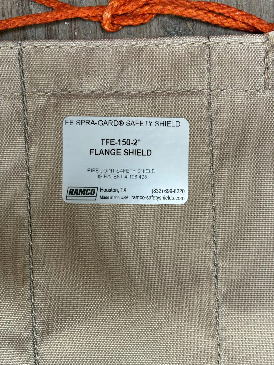 Ramco Tfe spra gard safety shield. Flange seal. - Image 2