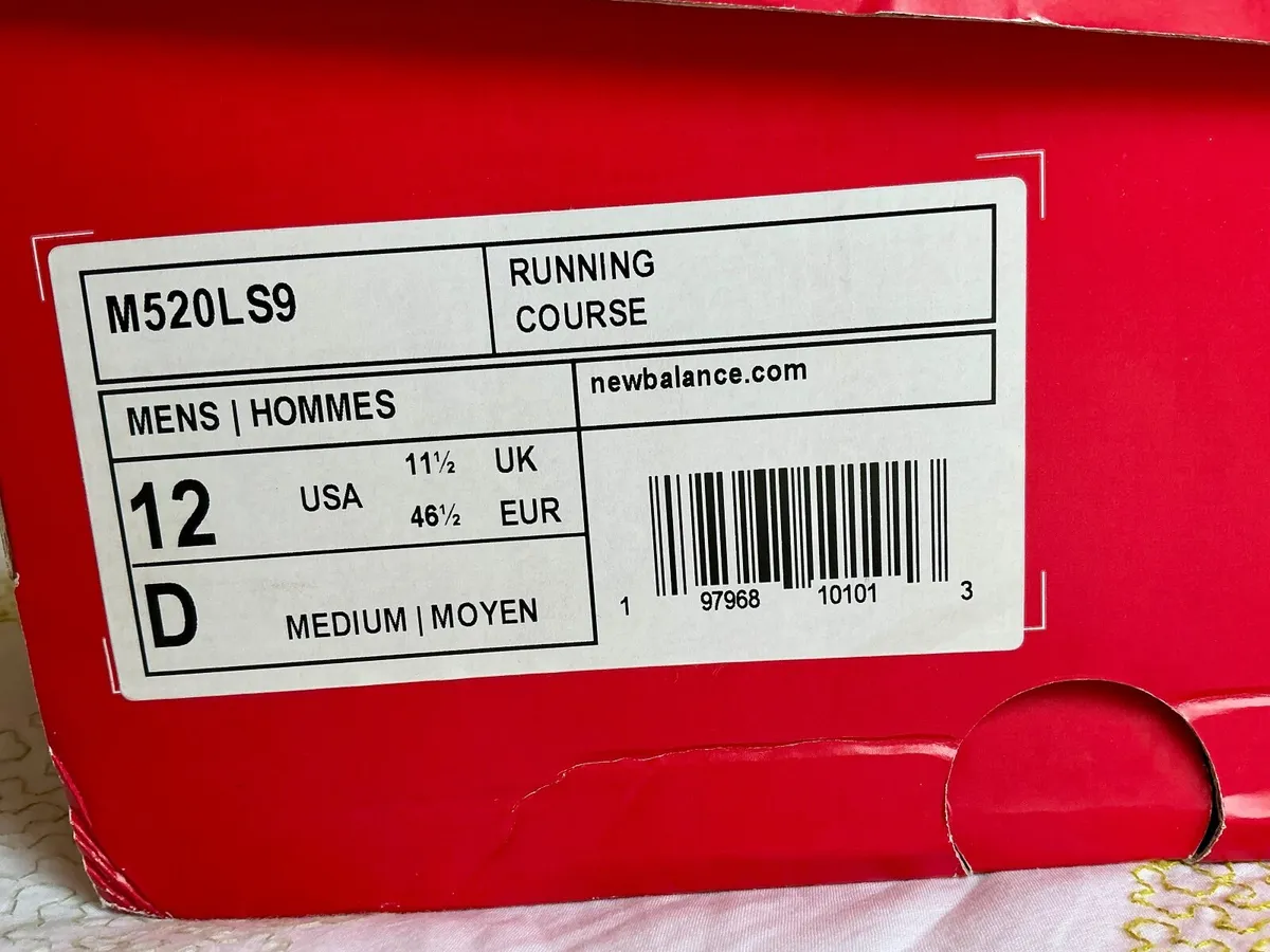 NEW Balance Running Trainers - Size 11.5 UK / 46.5 - Image 4