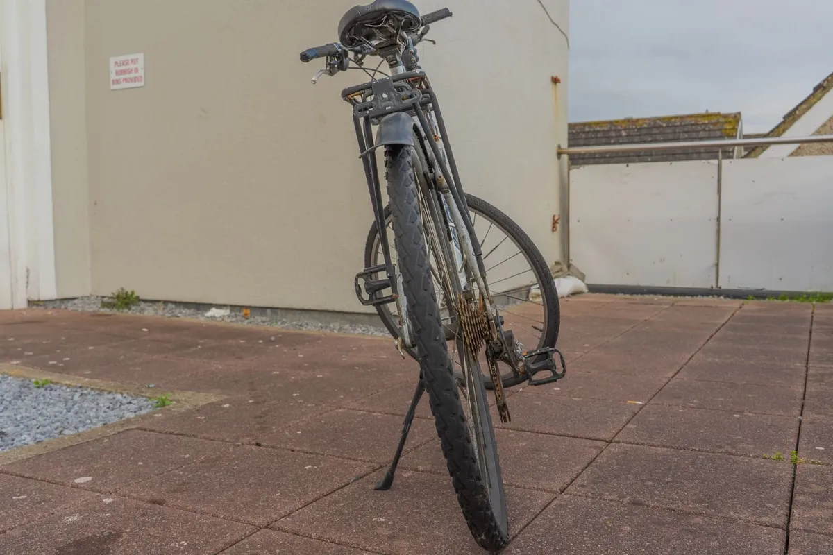 Bicycle for sale (Black & silver bike) - Image 2