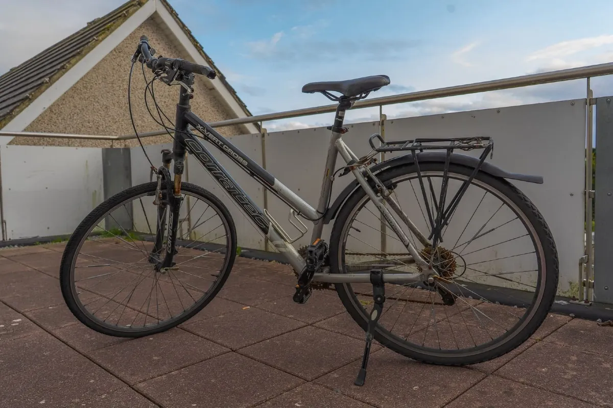 Bicycle for sale (Black & silver bike) - Image 1