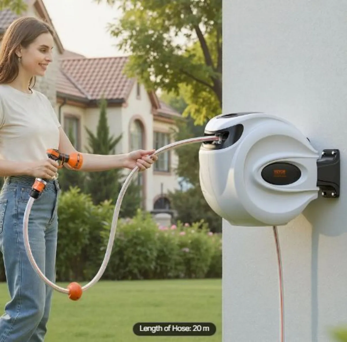 Retractable Hose Reel Water - Image 1