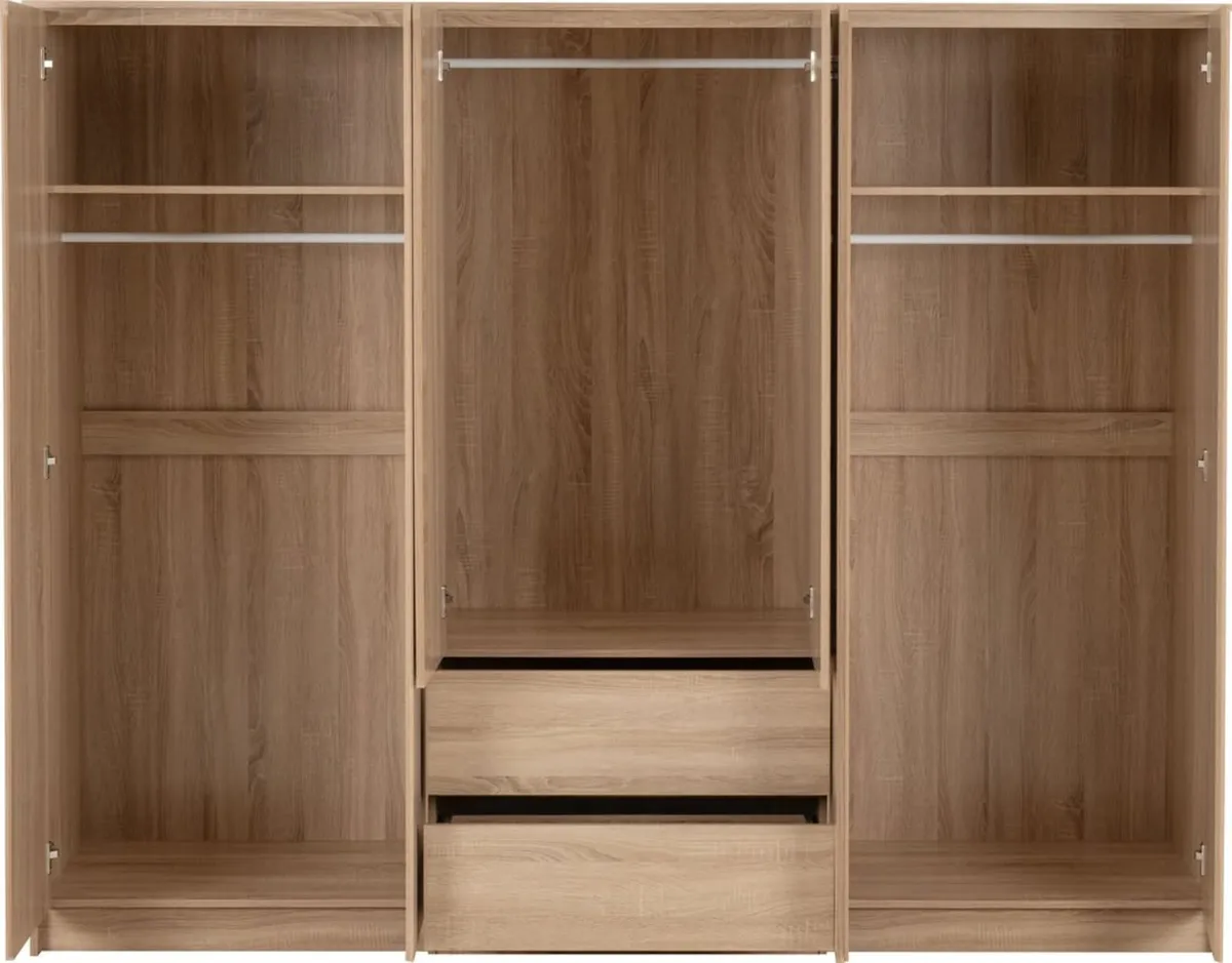 6 DOOR WARDROBES - Image 2