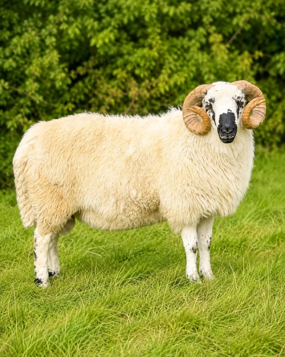 6 Lanark Cross Rams –  4 Hoggets & 2-Year-Olds - Image 1