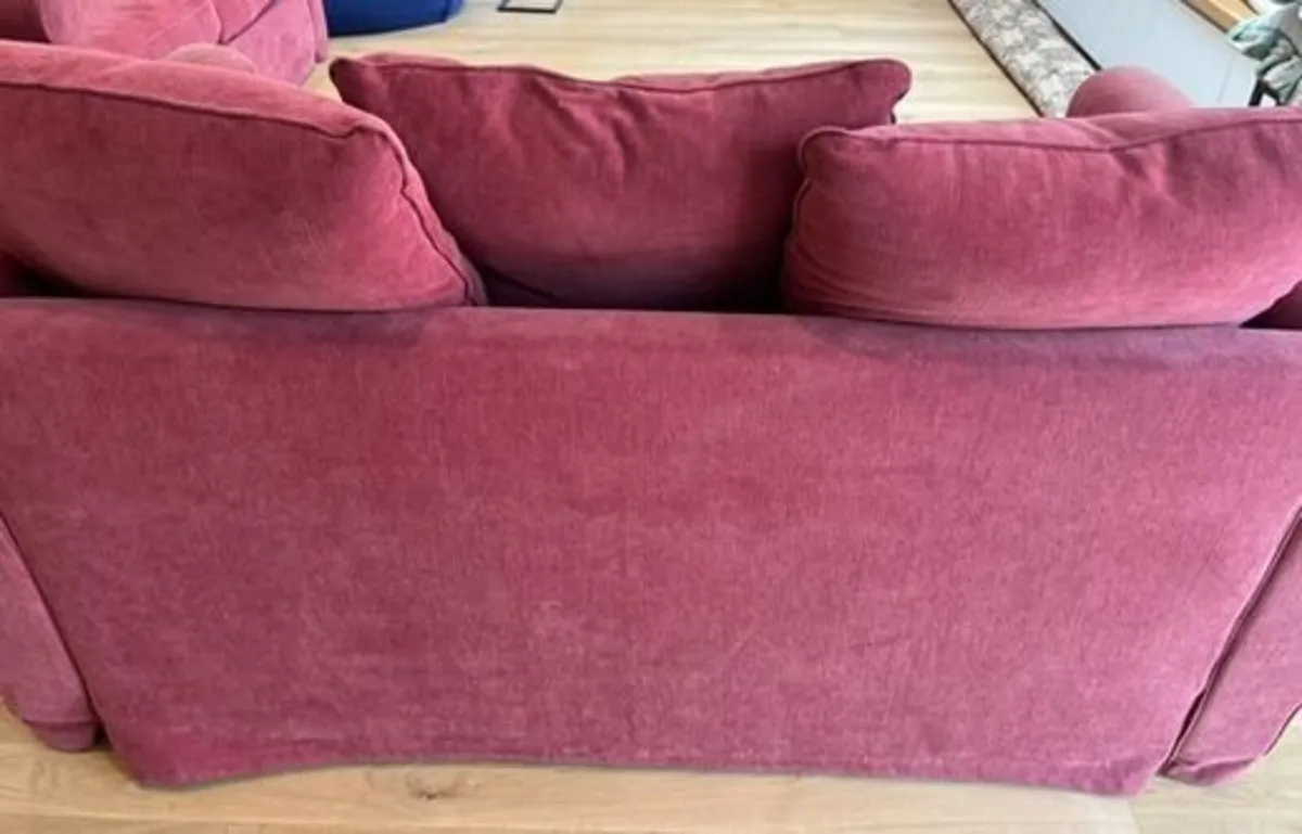 GRÖNLID IKEA Red Sofas X2 - Image 1