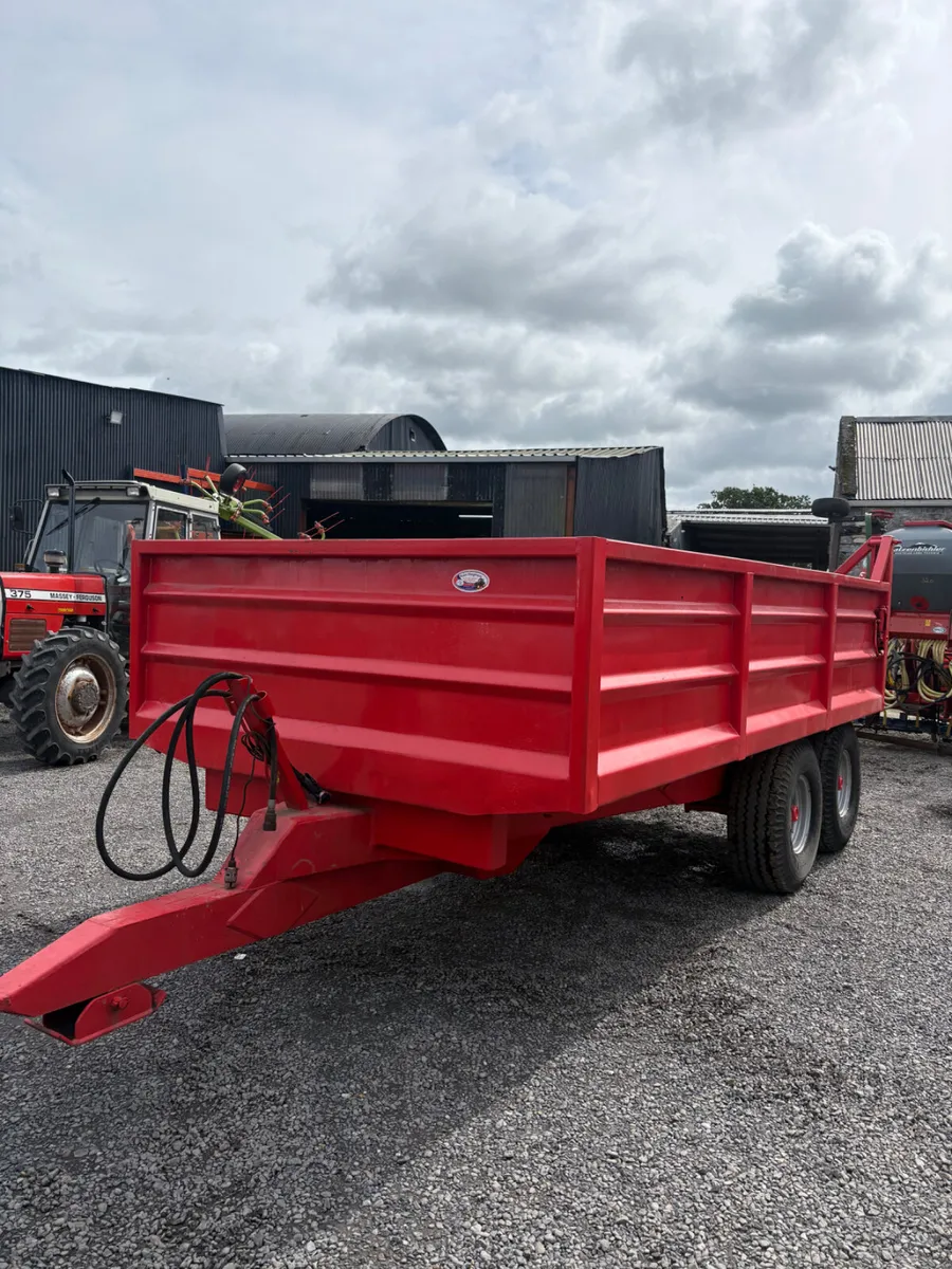 14 by 7 foot tipping trailer - Image 2