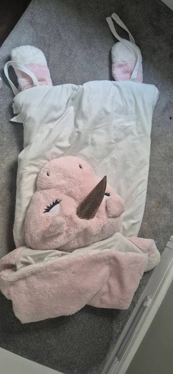 Pink Unicorn Children’s Sleeping Bag 🦄💗 - Image 2